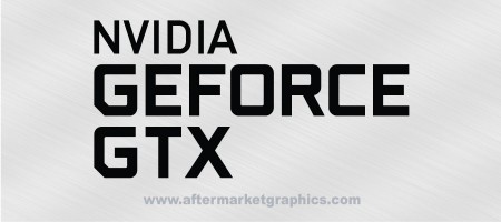 nVidia Geforce GTX Decals